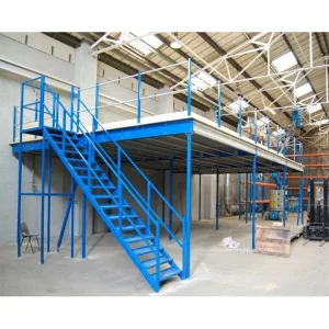Industrial Steel Mezzanine Floor for Warehouse Expansion