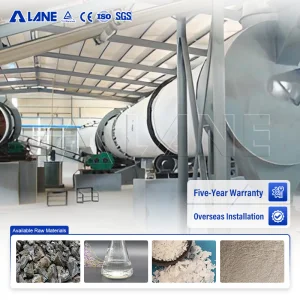 Linha de Produção de Granulação de Fertilizante Sulfato de Zinco