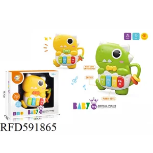 Juguete musical para bebés, piano electrónico, teclado, juguetes para niños pequeños, aprendizaje sensorial, juguete Montessori con luces y sonidos