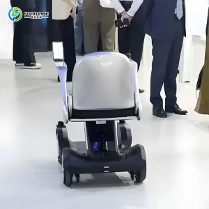 Lightweight Motorized Walking Aid Robot, Intelligent Mobility Assistant for Seniors