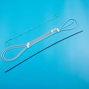 Catéter de pigtail desechable fabricado en China, estent ureteral anti incrustación, suministro quirúrgico directo de fábrica