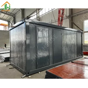 Casa Contenedor Plegable de Materiales Ecológicos