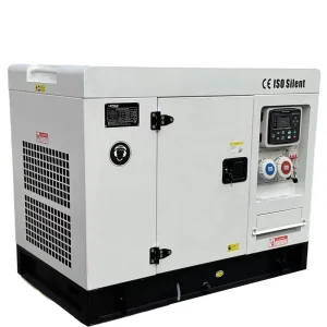 Generador Diesel Silencioso de Doble Cilindro Enfriado por Agua Binshi Power Prime 15kw Standby 16kw