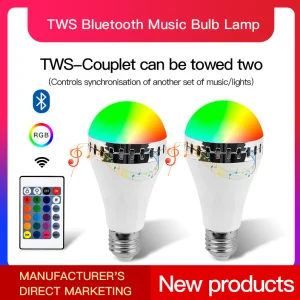 CE RoHS 6W RGBW Smart LED Bulb Lamp