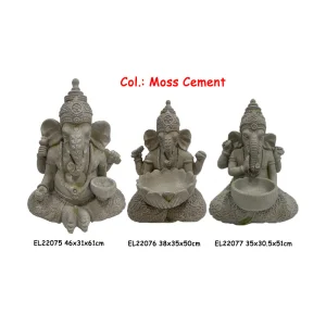 High-Quality Fiber Clay MGO Lightweight Ganesha Statues Hanging Panels Manufacturers