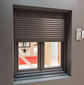 Modern Design Motorized Remote Control Electric Aluminum Window Roller Shutter for Farmhouse Application