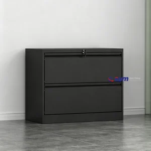 Extra Deep Vertical Steel File Cabinet, Large Capacity Metal Document Archive Cupboard for Accounting Department