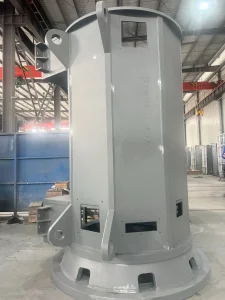 Fabricación de piezas de fundición de hierro para carcasas de motores industriales