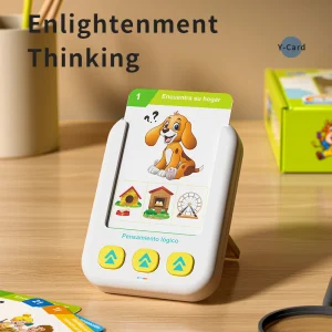 Artículo de alta venta en el comercio exterior: máquina de lectura de tarjetas de educación temprana en idiomas occidentales para niños — juguete de aprendizaje interactivo divertido y lectura de educación temprana al por mayor