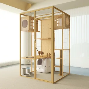 Customizable Luxury Cat Cage Villa