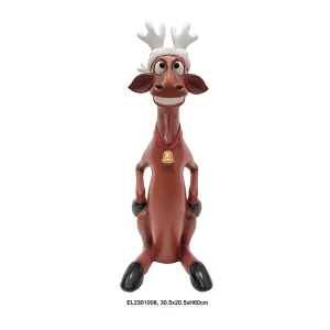 Christmas Reindeer Statue