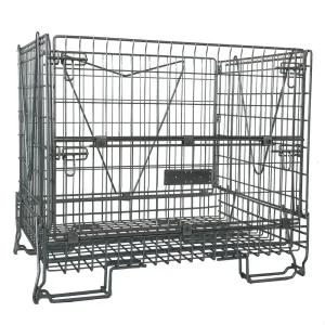 Heavy-Duty Metal Storage Pallet Cage