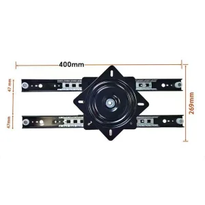 Top Telescopic Hardware DIY Rotating System Adjustable Mobile Sliding Foldable Rolling Kitchen Island with Extended Table