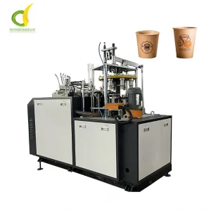 Fully Automatic Selling Best Small Business Idea Paper Tea Cup Making Machine