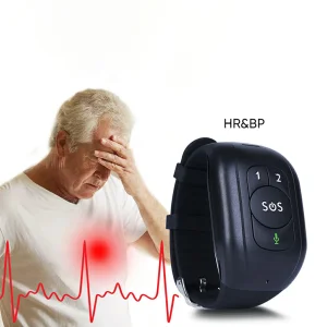 China Origin 4G Health Monitoring Smart Bracelet with GPS Tracking