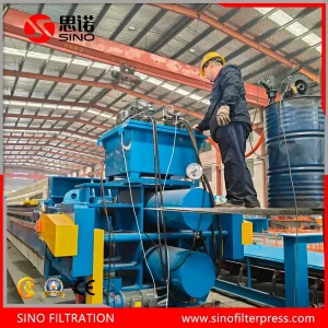 Plate Frame Filter Press Machine for Waste Water Sludge Dewatering Treatment