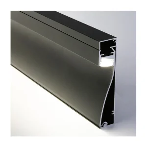 Aluminum LED Lights Profiles for Hotel Skirting Board Channel