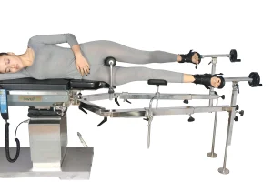 Hospital Medical Equipment Multi-Functional 304 Orthopedic Operation Table Traction Frame for Lower Limb Surgery