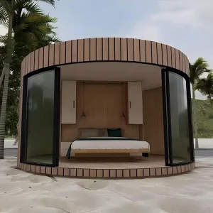 Circular Customizable Prefab Hotel Dome House