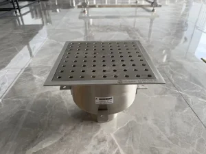 Hygienic Max Flow Rate V Bottomed Stainless Trench Drain System for Brewery Industry