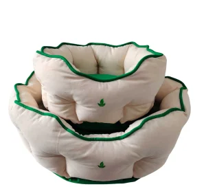 Sofá para perros suave Lotus de algodón reciclado