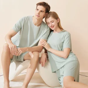Conjunto de pijama modal para pareja