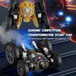 Cheap 360° Stunt Car Toy LED Lights 2.4GHz Spray Design Manufacturer, Suppliers