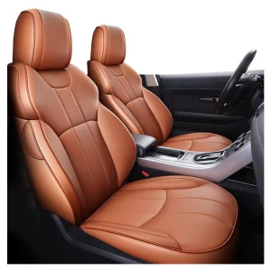 Hot Sale 2023 Custom Leather Car Seat Covers Four Seasons Custom Car Cushion Design Full Five Seats