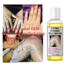OEM Yellow Peeling Oil Vitamin C Vitamin E Knuckle Whitening Moisturizing Dark Spot Removal Extra Strength Peeling Oil