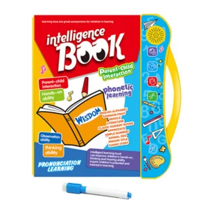 2022 Kids Intelligence Book English Letters Words Learning Language E-book Toddlers Preschool Educational Toys
