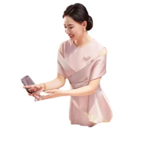 Modern Stylish Mob Attire 2025 Wedding Banquet MIDI Dress Elegant Special Occasion