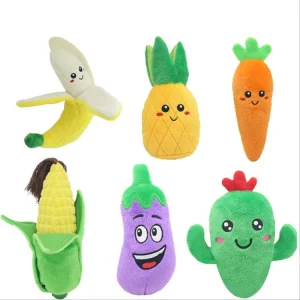 Squeaky Vegetable Toy