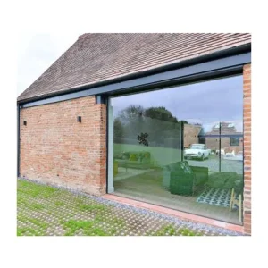 European Standard Modern Style Hurricane Resistant Large View Aluminum Fixed Glass Picture Windows
