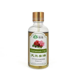 Wholesale Hairui Factory 100% Pure Geranium Essential Oil
