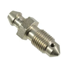 China Factory Qdgy Carbon Stainless Steel Male an -04an 7/16-20 Metal Bundy Pipe Line Tube Hose Brake Union Adaptor Fitting Bleeder Valve Caliper Bleed Screw