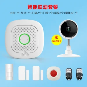 Anti Theft Home Security Kit Tuya WiFi Smart GSM Alarm System Support Alexa Google Home