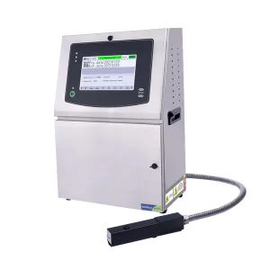 New Technology Easy Operation Industrial CIJ Inkjet Coding Printer on Plastic Bag Bottle Metal