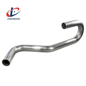 Custom Hydraulic Tube Bending Laser Cutting Metal Exhaust Pipe
