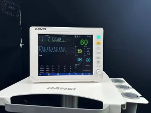 12.1 Monitor de Paciente Multi Parâmetro com Display TFT Colorido de Polegadas para Hospital, Clínicas, Ambulância e Emergência