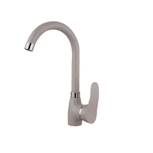 Modern Marble Surface Kitchen Faucet in Brushed Nickel