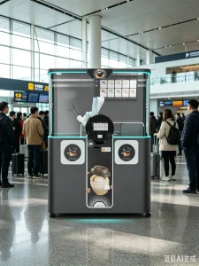 OEM ODM Smart Robotic Arm Coffee Vending Machine Bean to Cup Multiple Drinks 24h Self Service for Entertainment & Public Places
