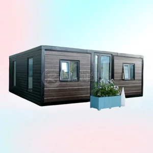 200FT 40FT Casa Container Expandável para Uso Multifamiliar Edifício Modular Prefabricado Espaçoso