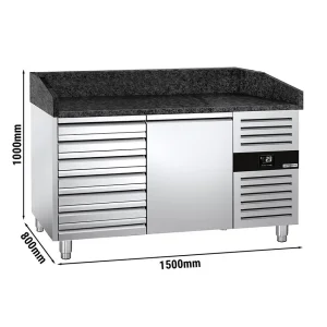 New Product Refrigerated Salad/Pizza Work Prep Table Available POS158ssg