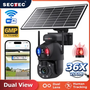 SECTEC 4G/Wifi Zoom PTZ