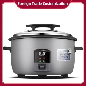 Commercial Size Electric Rice Cooker with Steamer for 10 Persons for Restaurant