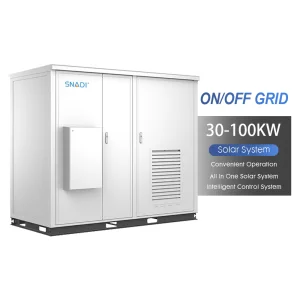 Energy Station 100kwh MPPT Solar Inverter Management Systems