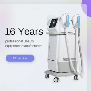 2/4 Handles EMS Body Sculpting Slimming Machine with RF Function