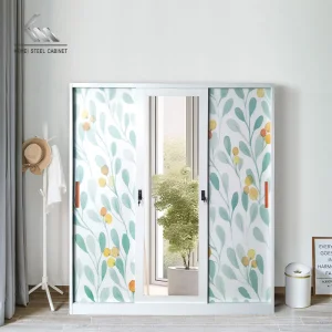 Armario elegante acero