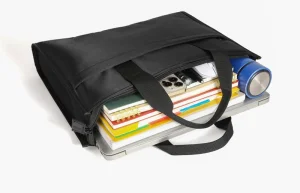 Bolso de mano Xianghui para viajes de negocios, bolso de oficina casual para hombres, maletín de tela Oxford