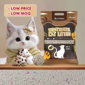 Fast Delivery Hot Sale Dust-Free Lavender Scented Quick Clumping Bentonite Cat Litter